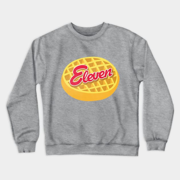 Eleven Eggos Crewneck Sweatshirt by AGAINSTSOPH